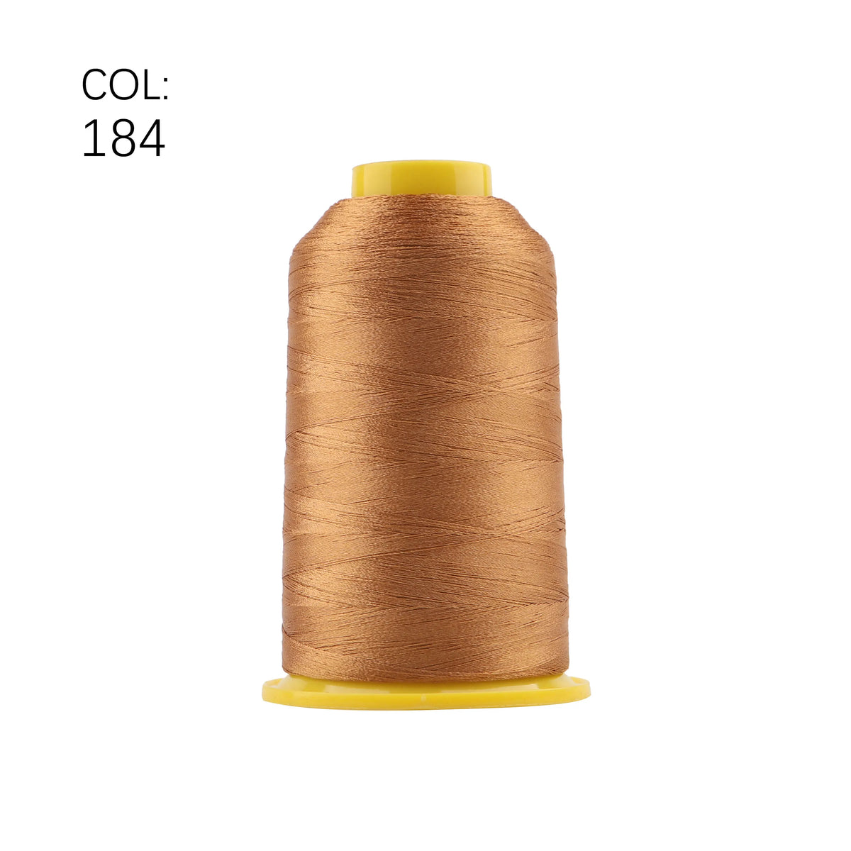 High-Tenacity Polyester Embroidery Thread (120D/2, 40wt) for Home & Industrial Machines
