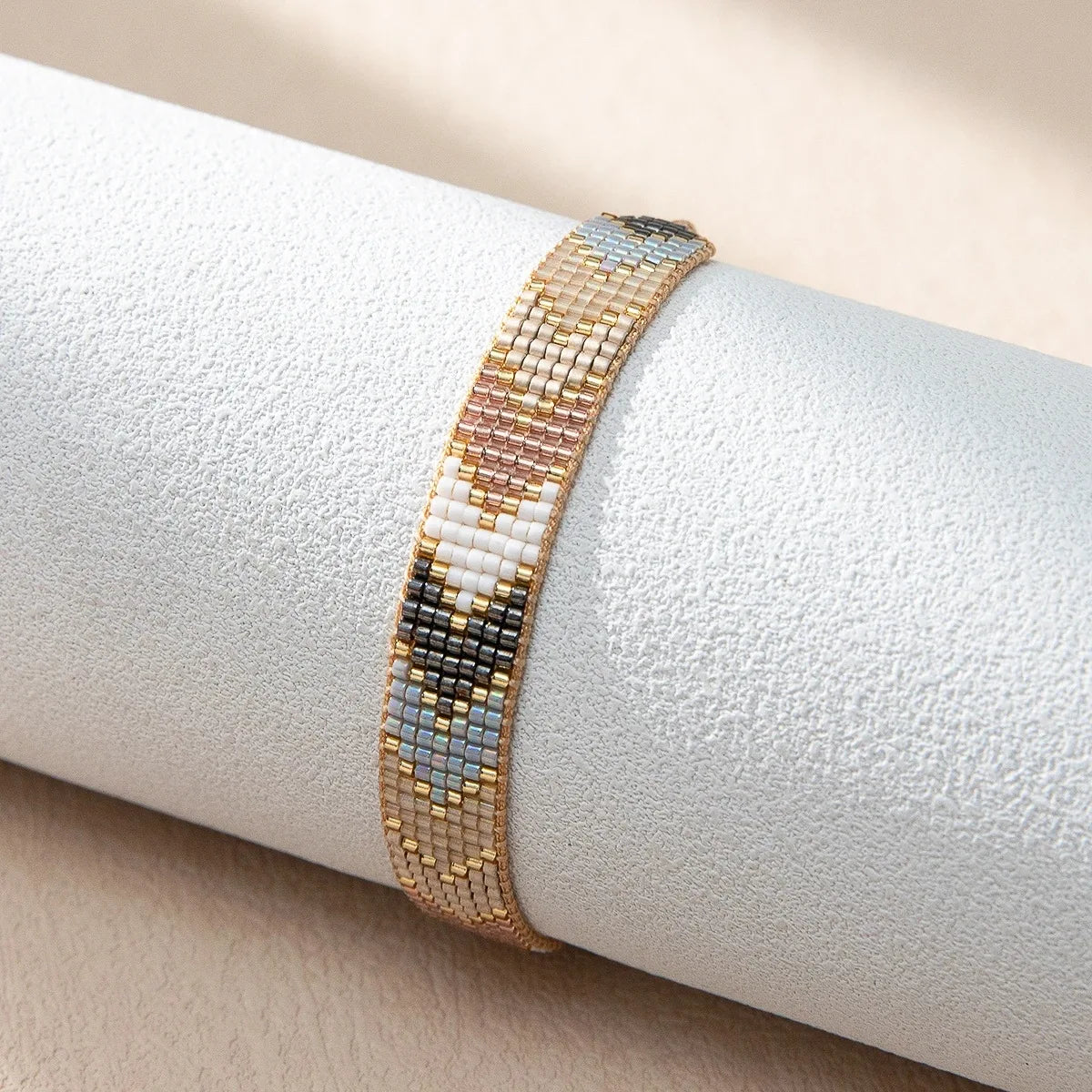 Bohemian Crystal Beaded Bracelet