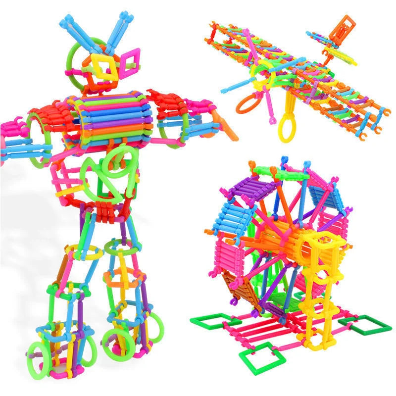 STEM Building Blocks Set for Creative Kids