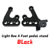 Durable Aluminum Footpegs with Pedal Bracket for Electric Dirt Bikes