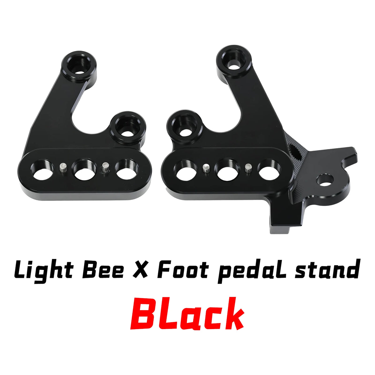Durable Aluminum Footpegs with Pedal Bracket for Electric Dirt Bikes