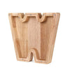 Wooden Alphabet Piggy Bank – Educational Coin Savings Box