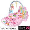 Musical Activity Gym with Kick-and-Play Piano for Babies