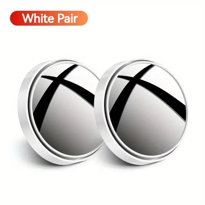 360-Degree Adjustable Blind Spot Mirrors (Pair)