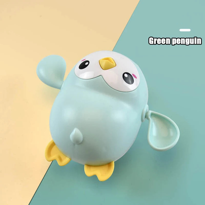 Wind-Up Swimming Animal Bath Toys for Toddlers