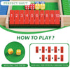 Classic Wooden Shut The Box Dice Game