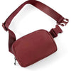 Versatile Nylon Waist Pack with Zippered Pockets