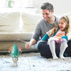 Interactive Dancing Octopus Toy with LED Lights and Obstacle Avoidance