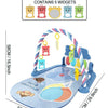 Musical Activity Gym with Kick-and-Play Piano for Babies