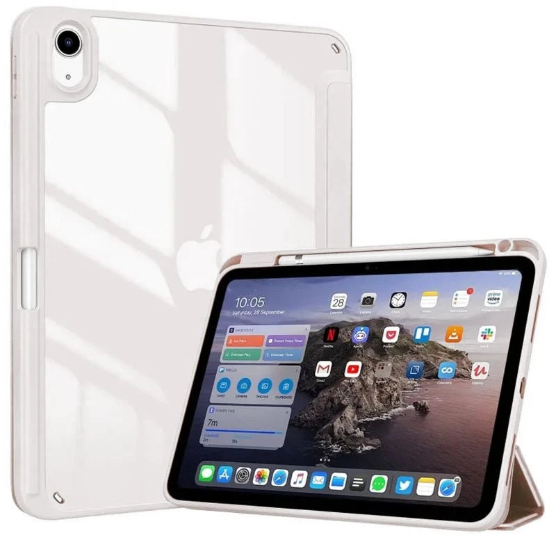 Clear Shockproof Case for iPad Air, Pro, and Mini Models