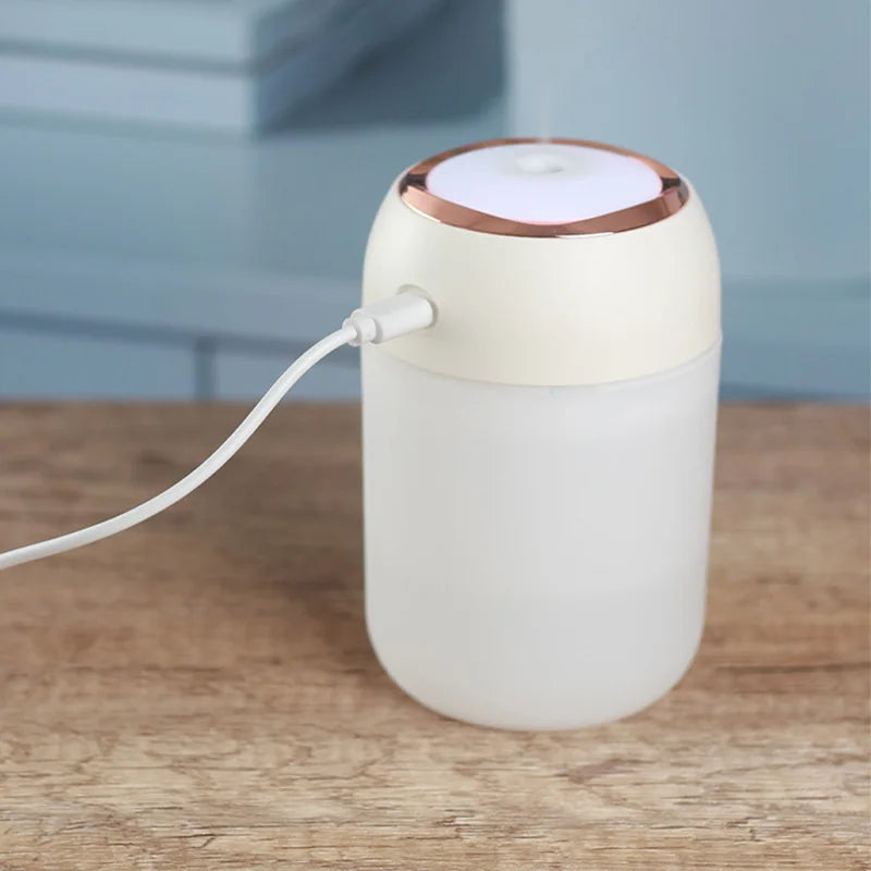 Portable USB Mini Humidifier with LED Night Light