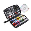 Compact Travel Sewing Kit with Zippered Organizer