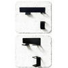 Heavy-Duty Wall-Mounted Tool Organizer (Set of 2)