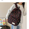 Cute Large-Capacity Bow Print Backpack Set