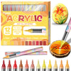 Professional Soft Tip Acrylic Marker Set