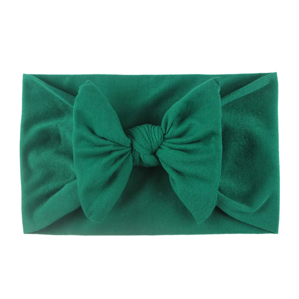 Soft Stretch Baby Bow Headbands