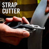 6-in-1 Foldable Emergency Rescue Scissors with Safety Hammer