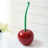 Cherry-Shaped Toilet Brush and Holder Set