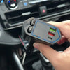 Retractable 120W Car Charger with Built-in Cables