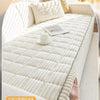 Soft Corduroy Sofa Cushion Cover with Non-Slip Backing