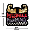 No Pain No Gain Tactical Embroidered Patch with Hook Backing