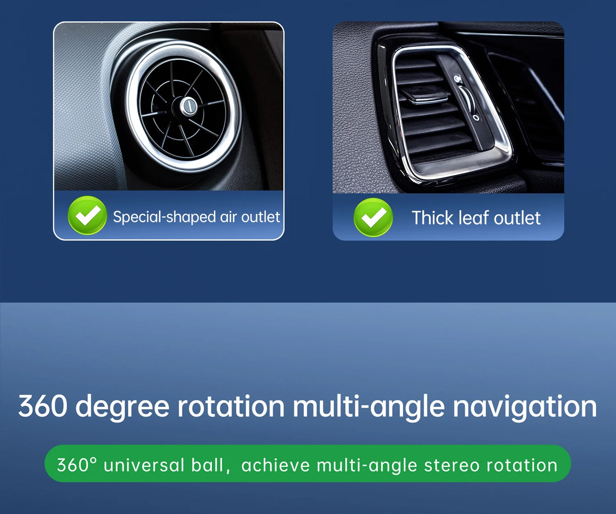 Universal Car Air Vent Tablet & Phone Mount