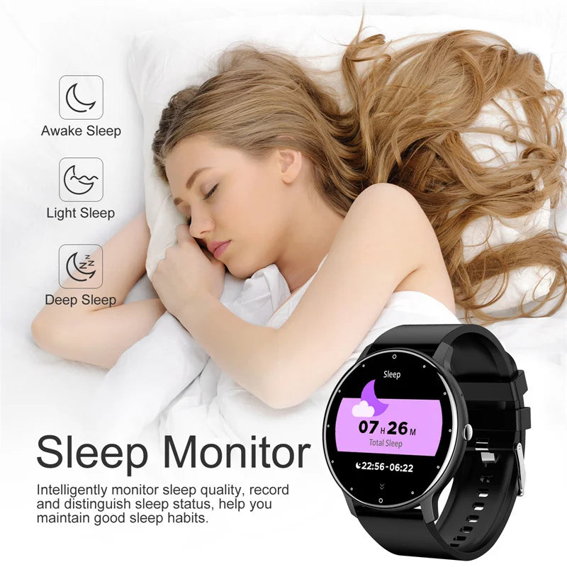 Reloj Inteligente Deportivo LIGE con Monitor de Ritmo Cardíaco y Seguimiento de Actividad