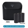 Compact Leak-Proof Car Trash Can