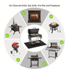 Double-Sided Fireproof BBQ Grill Mat for Outdoor Cooking