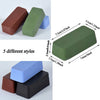 6-Color Metal Polishing Wax Bar Set for Mirror Finish