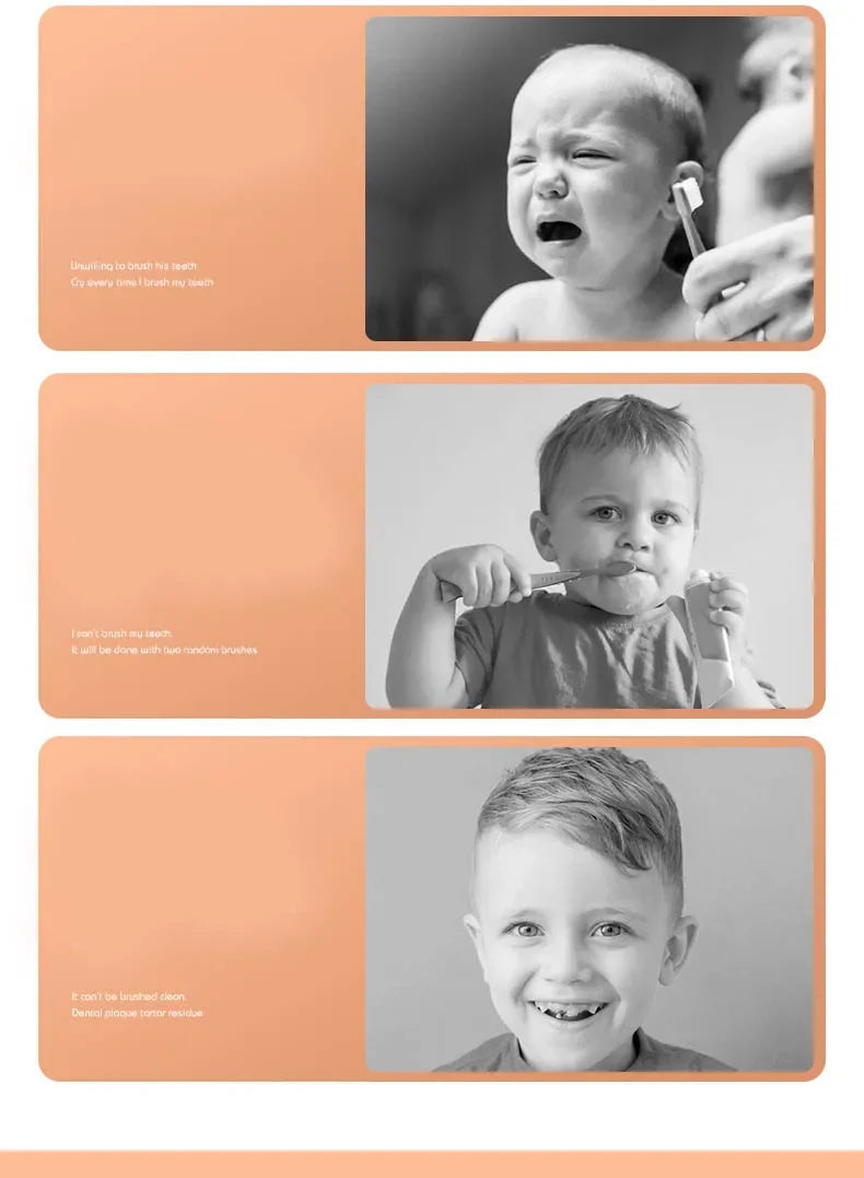 U-Shaped Silicone Toothbrush for Toddlers