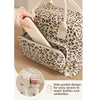 Strawberry Corduroy Insulated Lunch Bag with Large Capacity