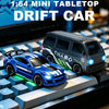 1:64 Scale 4WD Stunt RC Drift Car with Rechargeable Battery