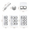 Reusable Stainless Steel Whiskey Stones with Tongs