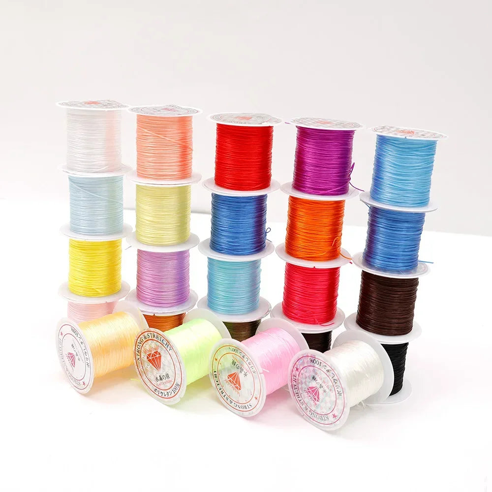 Elastic Crystal Beading Cord for Jewelry Making