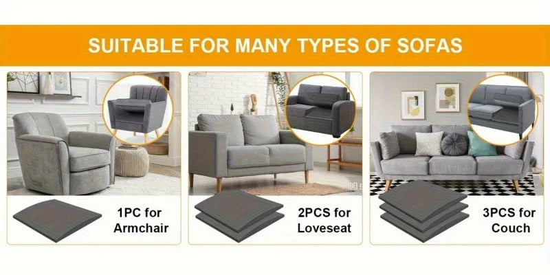 High-Density Foam Sofa Support Cushion