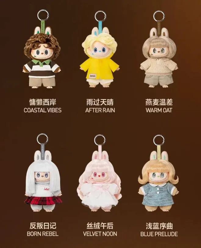POP MART The Monsters LABUBU Hair Salon Series Collectible Vinyl Plush Pendant