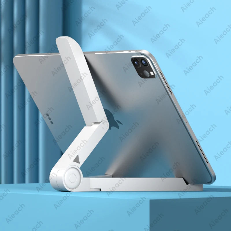 Support Pliant Ajustable pour Tablettes et Smartphones