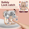 Silicone AirPods Case with Phone Stand and Security Lock