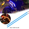 Flexible LED Motorcycle Light Strip with Sequential Turn Signals