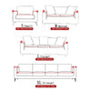 Slip-Resistant Stretch Sofa Cover with Floral Design