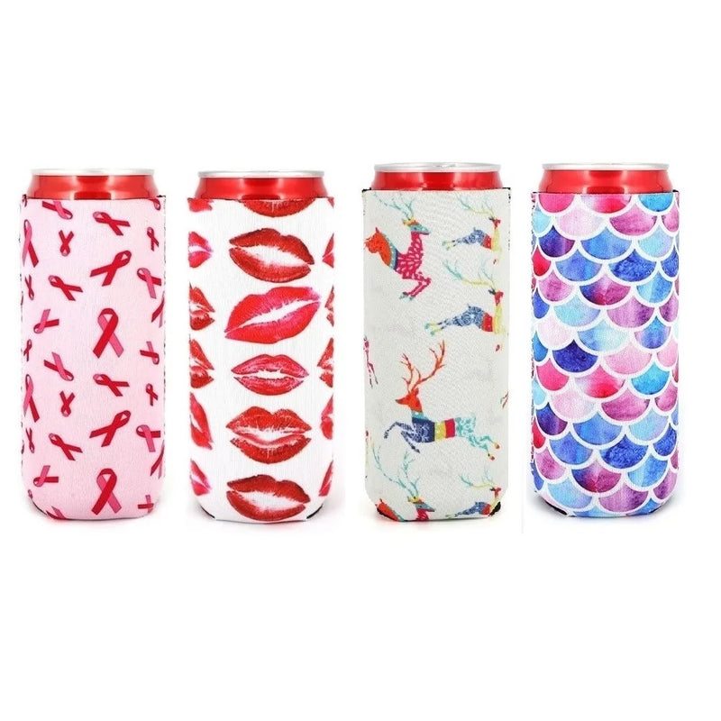 Slim Can Cooler Sleeves (4-Pack)