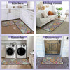Soft Floral Non-Slip Runner Mat for Kitchen, Entryway & Bathroom
