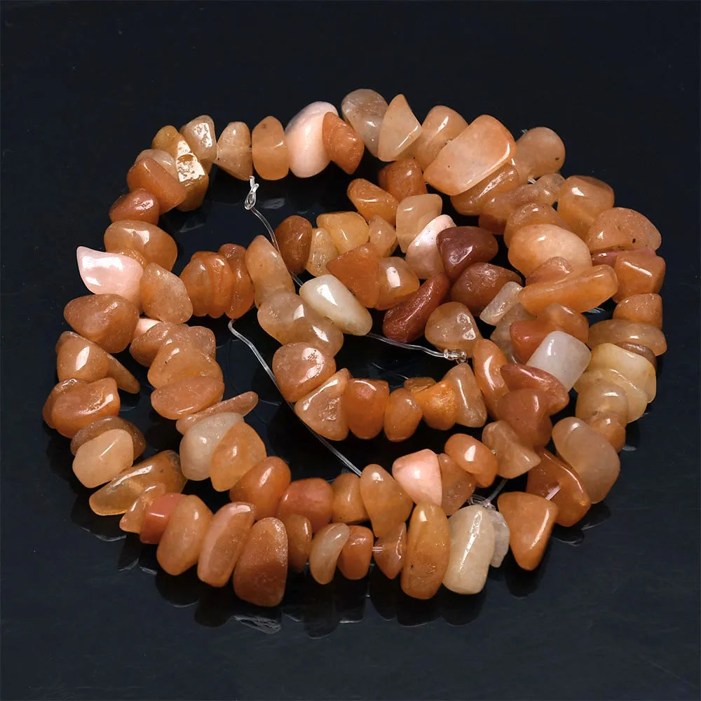 Natural Stone Beads Strand for Jewelry Making – Irregular Crystal Agate Chips