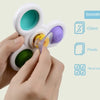 Suction Cup Spinning Bath Toys for Babies (Set of 3)