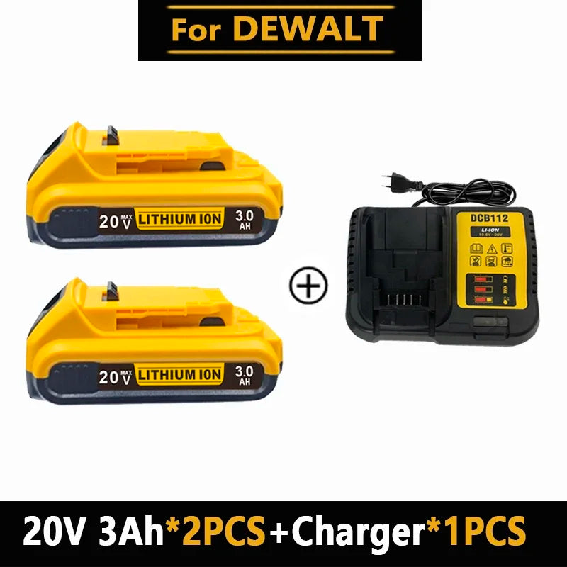 Batterie Lithium-Ion 20V MAX pour outils électriques DeWalt