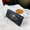 Skull Punk Style Long Wallet with RFID Protection