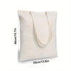 Everyday Cotton Tote Bag – Reusable, Durable & Perfect for Shopping or DIY