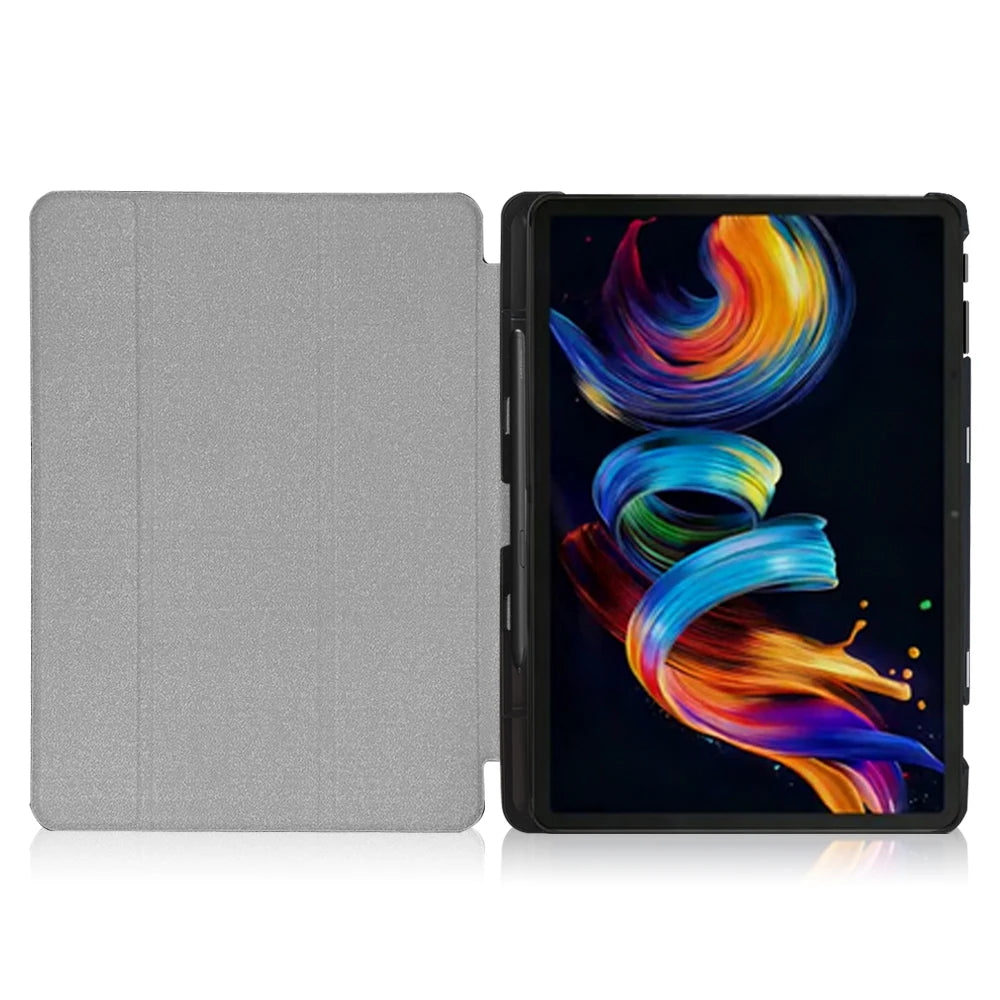 Slim Tri-Fold Folio Case for TCL NxtPaper 11 Plus with Pen Holder