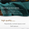 Chunky Alpaca Wool Knitting Yarn – 500g Multi-Color Set for Cozy Winter Projects